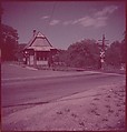[464 Interior and Exterior Views of Railroad Station Depots, for Fortune Article "The U.S. Depot"], Walker Evans (American, St. Louis, Missouri 1903–1975 New Haven, Connecticut), Color film transparency
