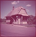 [464 Interior and Exterior Views of Railroad Station Depots, for Fortune Article "The U.S. Depot"], Walker Evans (American, St. Louis, Missouri 1903–1975 New Haven, Connecticut), Color film transparency