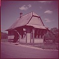[464 Interior and Exterior Views of Railroad Station Depots, for Fortune Article "The U.S. Depot"], Walker Evans (American, St. Louis, Missouri 1903–1975 New Haven, Connecticut), Color film transparency