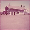[464 Interior and Exterior Views of Railroad Station Depots, for Fortune Article "The U.S. Depot"], Walker Evans (American, St. Louis, Missouri 1903–1975 New Haven, Connecticut), Color film transparency