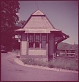 [464 Interior and Exterior Views of Railroad Station Depots, for Fortune Article "The U.S. Depot"], Walker Evans (American, St. Louis, Missouri 1903–1975 New Haven, Connecticut), Color film transparency