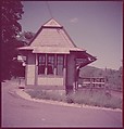 [464 Interior and Exterior Views of Railroad Station Depots, for Fortune Article "The U.S. Depot"], Walker Evans (American, St. Louis, Missouri 1903–1975 New Haven, Connecticut), Color film transparency