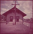 [464 Interior and Exterior Views of Railroad Station Depots, for Fortune Article "The U.S. Depot"], Walker Evans (American, St. Louis, Missouri 1903–1975 New Haven, Connecticut), Color film transparency
