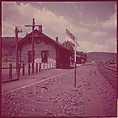 [464 Interior and Exterior Views of Railroad Station Depots, for Fortune Article "The U.S. Depot"], Walker Evans (American, St. Louis, Missouri 1903–1975 New Haven, Connecticut), Color film transparency