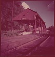 [464 Interior and Exterior Views of Railroad Station Depots, for Fortune Article "The U.S. Depot"], Walker Evans (American, St. Louis, Missouri 1903–1975 New Haven, Connecticut), Color film transparency