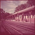 [464 Interior and Exterior Views of Railroad Station Depots, for Fortune Article "The U.S. Depot"], Walker Evans (American, St. Louis, Missouri 1903–1975 New Haven, Connecticut), Color film transparency