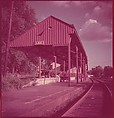 [464 Interior and Exterior Views of Railroad Station Depots, for Fortune Article "The U.S. Depot"], Walker Evans (American, St. Louis, Missouri 1903–1975 New Haven, Connecticut), Color film transparency