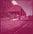 [464 Interior and Exterior Views of Railroad Station Depots, for Fortune Article "The U.S. Depot"], Walker Evans (American, St. Louis, Missouri 1903–1975 New Haven, Connecticut), Color film transparency