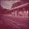 [464 Interior and Exterior Views of Railroad Station Depots, for Fortune Article "The U.S. Depot"], Walker Evans (American, St. Louis, Missouri 1903–1975 New Haven, Connecticut), Color film transparency