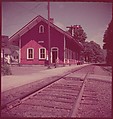 [464 Interior and Exterior Views of Railroad Station Depots, for Fortune Article "The U.S. Depot"], Walker Evans (American, St. Louis, Missouri 1903–1975 New Haven, Connecticut), Color film transparency