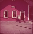 [464 Interior and Exterior Views of Railroad Station Depots, for Fortune Article "The U.S. Depot"], Walker Evans (American, St. Louis, Missouri 1903–1975 New Haven, Connecticut), Color film transparency