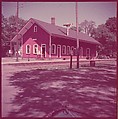 [464 Interior and Exterior Views of Railroad Station Depots, for Fortune Article "The U.S. Depot"], Walker Evans (American, St. Louis, Missouri 1903–1975 New Haven, Connecticut), Color film transparency