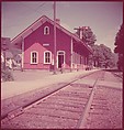 [464 Interior and Exterior Views of Railroad Station Depots, for Fortune Article "The U.S. Depot"], Walker Evans (American, St. Louis, Missouri 1903–1975 New Haven, Connecticut), Color film transparency