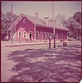 [464 Interior and Exterior Views of Railroad Station Depots, for Fortune Article "The U.S. Depot"], Walker Evans (American, St. Louis, Missouri 1903–1975 New Haven, Connecticut), Color film transparency