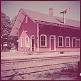 [464 Interior and Exterior Views of Railroad Station Depots, for Fortune Article "The U.S. Depot"], Walker Evans (American, St. Louis, Missouri 1903–1975 New Haven, Connecticut), Color film transparency