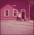 [464 Interior and Exterior Views of Railroad Station Depots, for Fortune Article "The U.S. Depot"], Walker Evans (American, St. Louis, Missouri 1903–1975 New Haven, Connecticut), Color film transparency