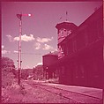 [464 Interior and Exterior Views of Railroad Station Depots, for Fortune Article "The U.S. Depot"], Walker Evans (American, St. Louis, Missouri 1903–1975 New Haven, Connecticut), Color film transparency