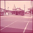 [464 Interior and Exterior Views of Railroad Station Depots, for Fortune Article "The U.S. Depot"], Walker Evans (American, St. Louis, Missouri 1903–1975 New Haven, Connecticut), Color film transparency