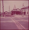 [464 Interior and Exterior Views of Railroad Station Depots, for Fortune Article "The U.S. Depot"], Walker Evans (American, St. Louis, Missouri 1903–1975 New Haven, Connecticut), Color film transparency