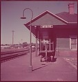 [464 Interior and Exterior Views of Railroad Station Depots, for Fortune Article "The U.S. Depot"], Walker Evans (American, St. Louis, Missouri 1903–1975 New Haven, Connecticut), Color film transparency