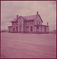 [464 Interior and Exterior Views of Railroad Station Depots, for Fortune Article "The U.S. Depot"], Walker Evans (American, St. Louis, Missouri 1903–1975 New Haven, Connecticut), Color film transparency