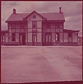 [464 Interior and Exterior Views of Railroad Station Depots, for Fortune Article "The U.S. Depot"], Walker Evans (American, St. Louis, Missouri 1903–1975 New Haven, Connecticut), Color film transparency