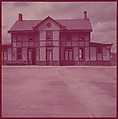 [464 Interior and Exterior Views of Railroad Station Depots, for Fortune Article "The U.S. Depot"], Walker Evans (American, St. Louis, Missouri 1903–1975 New Haven, Connecticut), Color film transparency