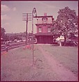 [464 Interior and Exterior Views of Railroad Station Depots, for Fortune Article "The U.S. Depot"], Walker Evans (American, St. Louis, Missouri 1903–1975 New Haven, Connecticut), Color film transparency