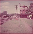 [464 Interior and Exterior Views of Railroad Station Depots, for Fortune Article "The U.S. Depot"], Walker Evans (American, St. Louis, Missouri 1903–1975 New Haven, Connecticut), Color film transparency