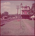 [464 Interior and Exterior Views of Railroad Station Depots, for Fortune Article "The U.S. Depot"], Walker Evans (American, St. Louis, Missouri 1903–1975 New Haven, Connecticut), Color film transparency