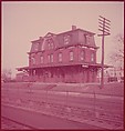 [464 Interior and Exterior Views of Railroad Station Depots, for Fortune Article "The U.S. Depot"], Walker Evans (American, St. Louis, Missouri 1903–1975 New Haven, Connecticut), Color film transparency