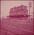 [464 Interior and Exterior Views of Railroad Station Depots, for Fortune Article "The U.S. Depot"], Walker Evans (American, St. Louis, Missouri 1903–1975 New Haven, Connecticut), Color film transparency