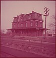 [464 Interior and Exterior Views of Railroad Station Depots, for Fortune Article "The U.S. Depot"], Walker Evans (American, St. Louis, Missouri 1903–1975 New Haven, Connecticut), Color film transparency