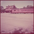 [464 Interior and Exterior Views of Railroad Station Depots, for Fortune Article "The U.S. Depot"], Walker Evans (American, St. Louis, Missouri 1903–1975 New Haven, Connecticut), Color film transparency