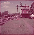 [464 Interior and Exterior Views of Railroad Station Depots, for Fortune Article "The U.S. Depot"], Walker Evans (American, St. Louis, Missouri 1903–1975 New Haven, Connecticut), Color film transparency
