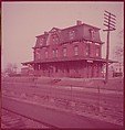 [464 Interior and Exterior Views of Railroad Station Depots, for Fortune Article "The U.S. Depot"], Walker Evans (American, St. Louis, Missouri 1903–1975 New Haven, Connecticut), Color film transparency