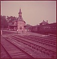 [464 Interior and Exterior Views of Railroad Station Depots, for Fortune Article "The U.S. Depot"], Walker Evans (American, St. Louis, Missouri 1903–1975 New Haven, Connecticut), Color film transparency
