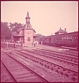 [464 Interior and Exterior Views of Railroad Station Depots, for Fortune Article "The U.S. Depot"], Walker Evans (American, St. Louis, Missouri 1903–1975 New Haven, Connecticut), Color film transparency