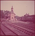 [464 Interior and Exterior Views of Railroad Station Depots, for Fortune Article "The U.S. Depot"], Walker Evans (American, St. Louis, Missouri 1903–1975 New Haven, Connecticut), Color film transparency