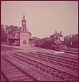 [464 Interior and Exterior Views of Railroad Station Depots, for Fortune Article "The U.S. Depot"], Walker Evans (American, St. Louis, Missouri 1903–1975 New Haven, Connecticut), Color film transparency