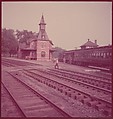[464 Interior and Exterior Views of Railroad Station Depots, for Fortune Article "The U.S. Depot"], Walker Evans (American, St. Louis, Missouri 1903–1975 New Haven, Connecticut), Color film transparency