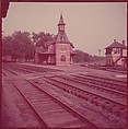 [464 Interior and Exterior Views of Railroad Station Depots, for Fortune Article "The U.S. Depot"], Walker Evans (American, St. Louis, Missouri 1903–1975 New Haven, Connecticut), Color film transparency