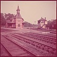 [464 Interior and Exterior Views of Railroad Station Depots, for Fortune Article "The U.S. Depot"], Walker Evans (American, St. Louis, Missouri 1903–1975 New Haven, Connecticut), Color film transparency