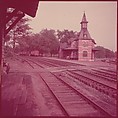 [464 Interior and Exterior Views of Railroad Station Depots, for Fortune Article "The U.S. Depot"], Walker Evans (American, St. Louis, Missouri 1903–1975 New Haven, Connecticut), Color film transparency
