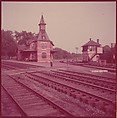 [464 Interior and Exterior Views of Railroad Station Depots, for Fortune Article "The U.S. Depot"], Walker Evans (American, St. Louis, Missouri 1903–1975 New Haven, Connecticut), Color film transparency