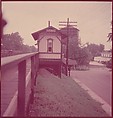 [464 Interior and Exterior Views of Railroad Station Depots, for Fortune Article "The U.S. Depot"], Walker Evans (American, St. Louis, Missouri 1903–1975 New Haven, Connecticut), Color film transparency