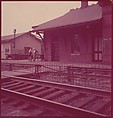 [464 Interior and Exterior Views of Railroad Station Depots, for Fortune Article "The U.S. Depot"], Walker Evans (American, St. Louis, Missouri 1903–1975 New Haven, Connecticut), Color film transparency