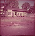 [464 Interior and Exterior Views of Railroad Station Depots, for Fortune Article "The U.S. Depot"], Walker Evans (American, St. Louis, Missouri 1903–1975 New Haven, Connecticut), Color film transparency