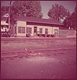 [464 Interior and Exterior Views of Railroad Station Depots, for Fortune Article "The U.S. Depot"], Walker Evans (American, St. Louis, Missouri 1903–1975 New Haven, Connecticut), Color film transparency