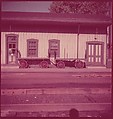 [464 Interior and Exterior Views of Railroad Station Depots, for Fortune Article "The U.S. Depot"], Walker Evans (American, St. Louis, Missouri 1903–1975 New Haven, Connecticut), Color film transparency